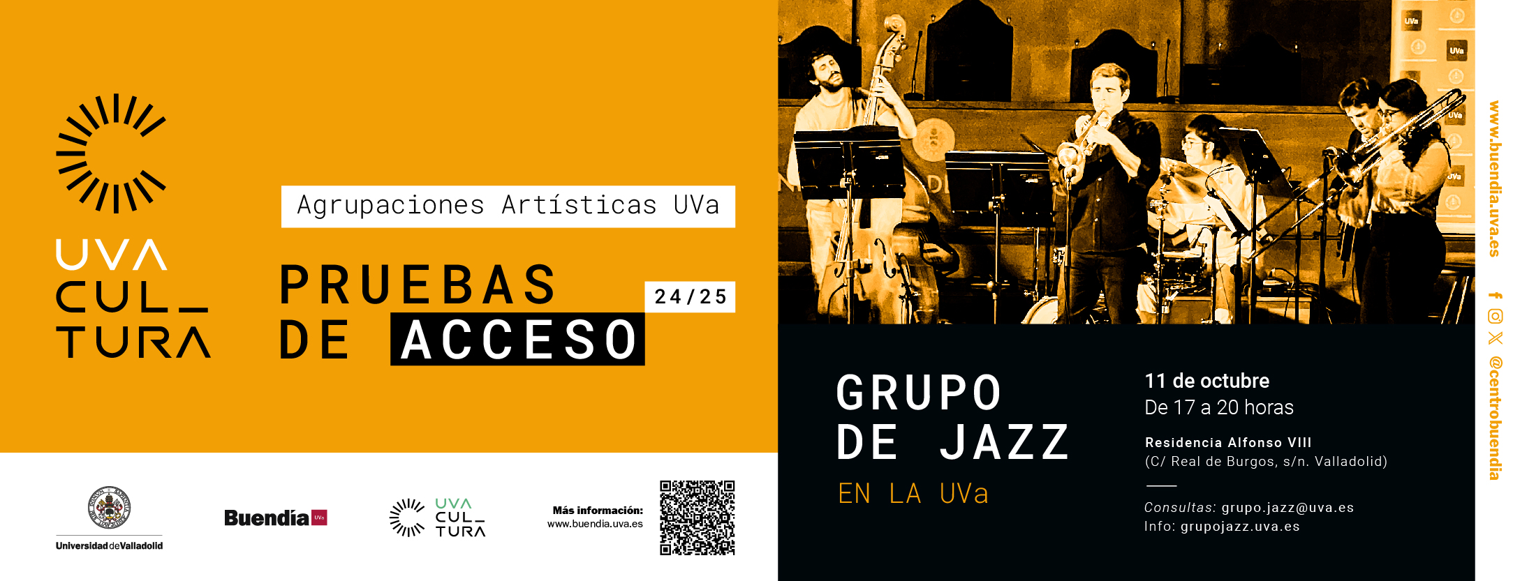 banner de las pruebas de acceso